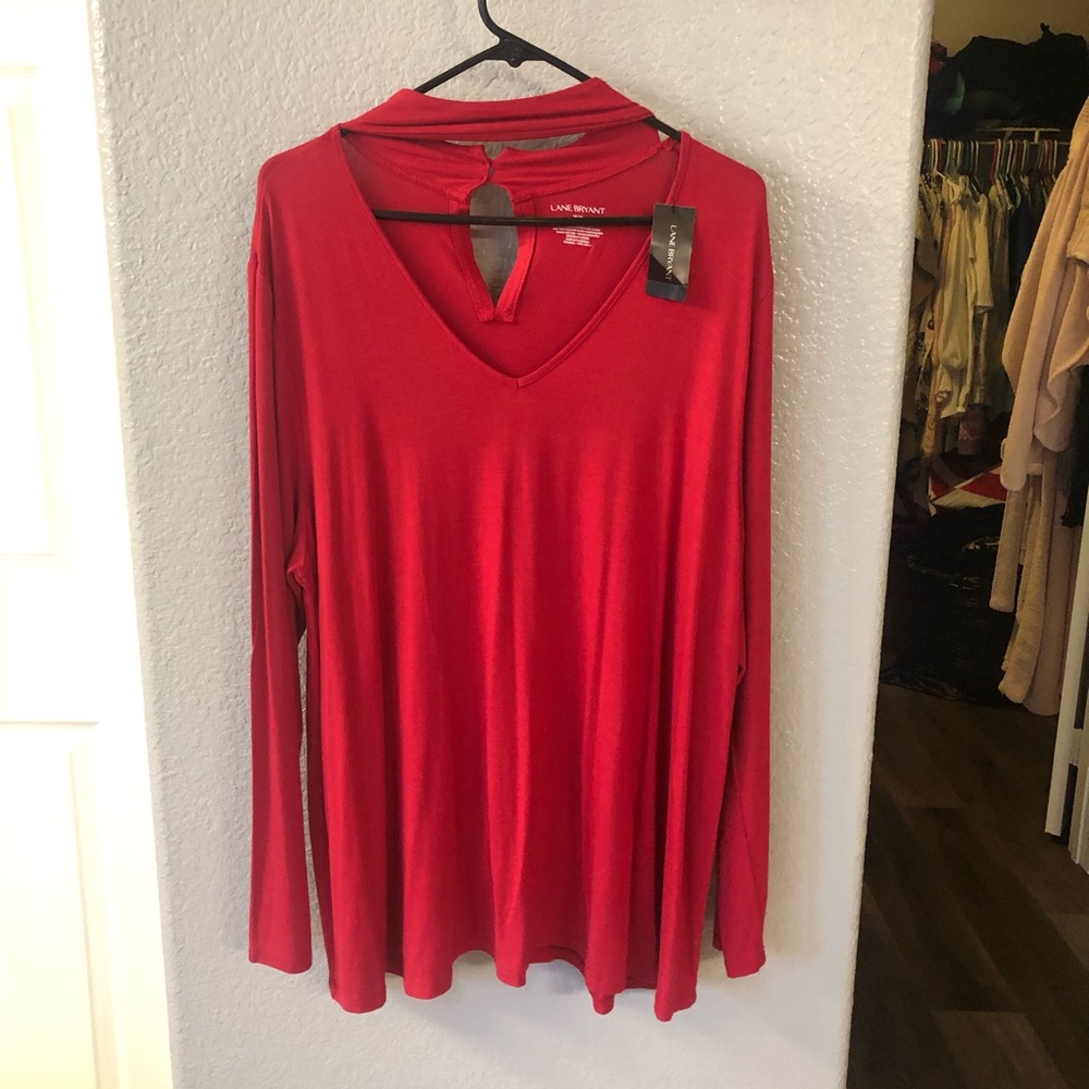 NWT 18/20Red Lane Bryant Long Sleeved Top